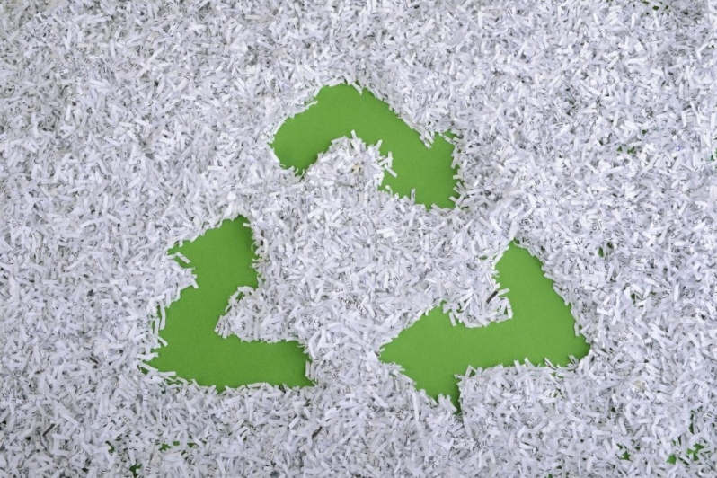 Empresa com Processo de Reciclagem do Papel Picado Alumínio - Processo de Reciclagem de Papel
